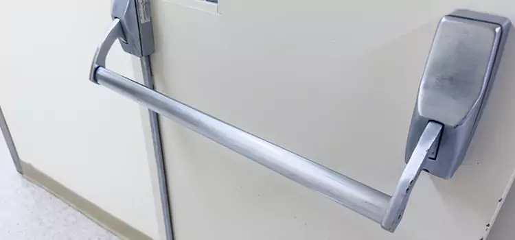 Panic Door Hardware Installation Normal