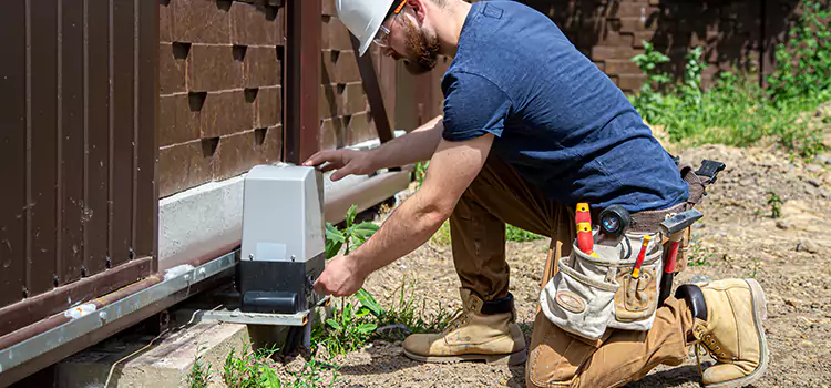 Electric Driveway Gate Installation Normal